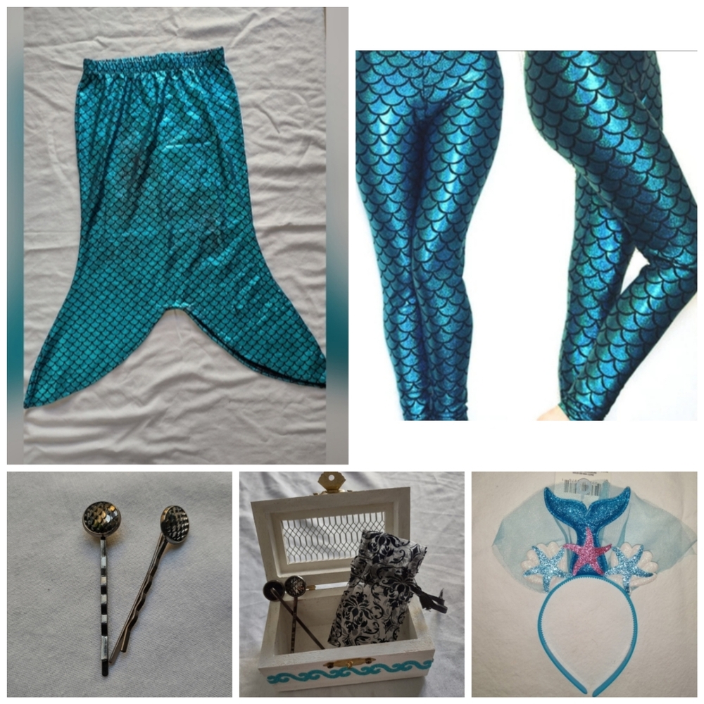 Arizona Jean Company Blue Mermaid Kids Matching Set